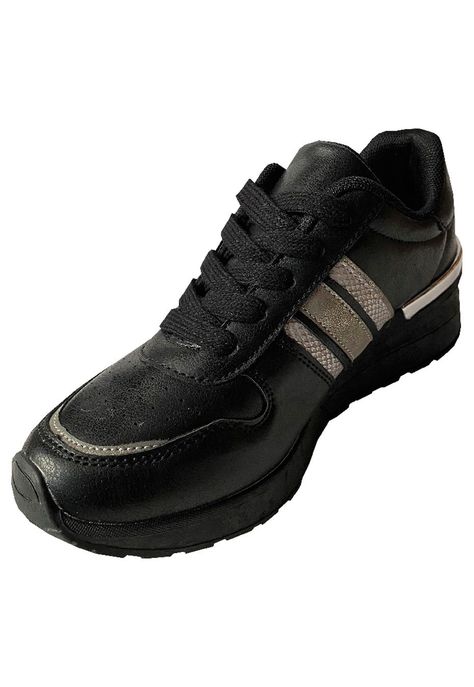 Zapatilla Ecocuero ZAY69 Negro-3