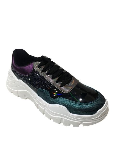 Zapatilla Ecocuero ZAX27 Negro-1
