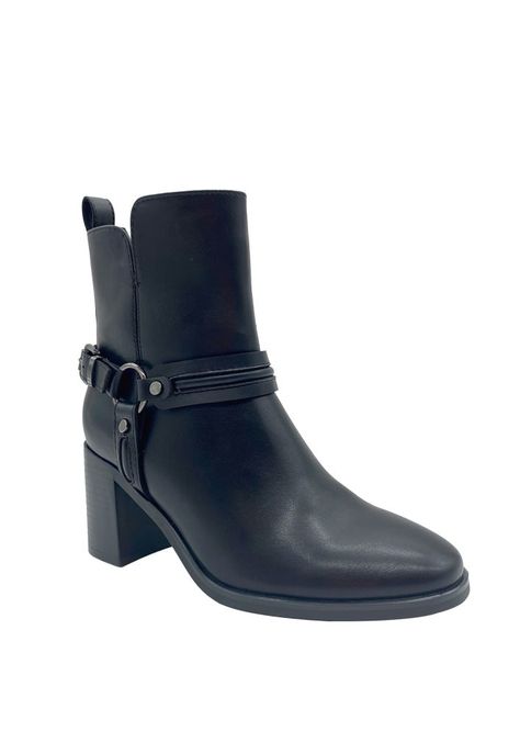 Botin Mujer Negro ZB053-1