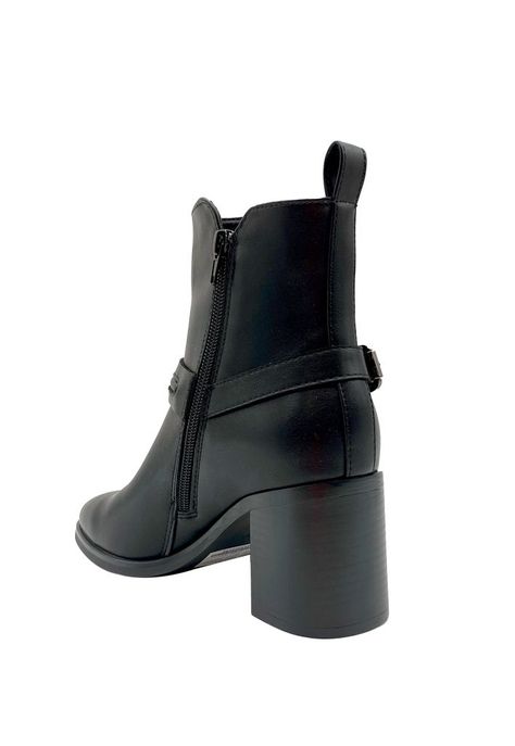 Botin Mujer Negro ZB053-4