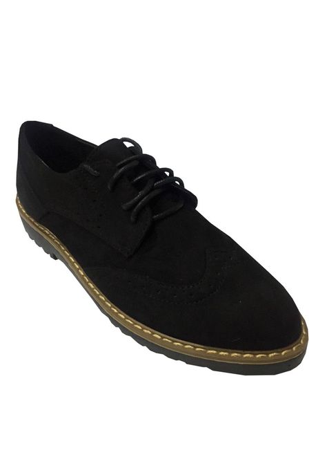 Oxford Gamuza Ecológica  ZAW40 Negro-1