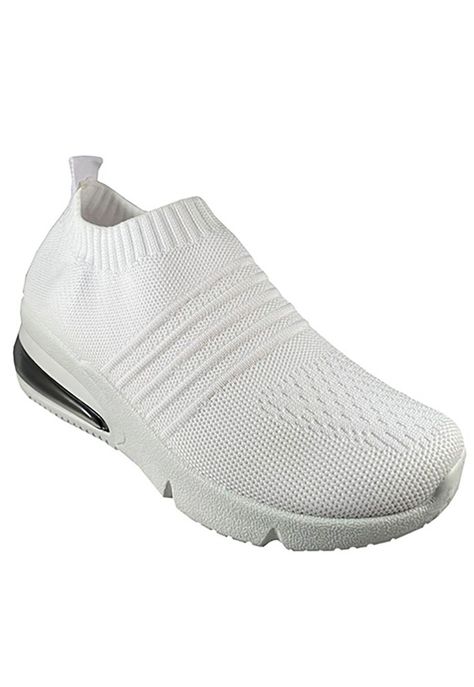 Zapatilla Ecocuero  ZAY17 Blanco-1