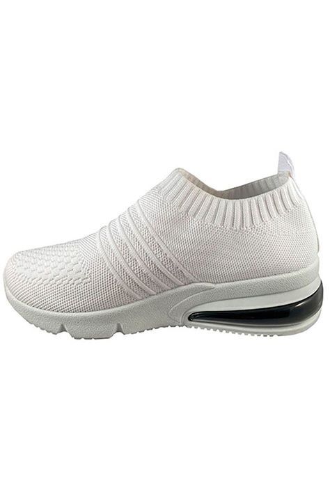 Zapatilla Ecocuero  ZAY17 Blanco-4