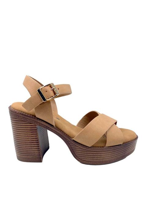 Sandalia Mujer Beige ZB031-0