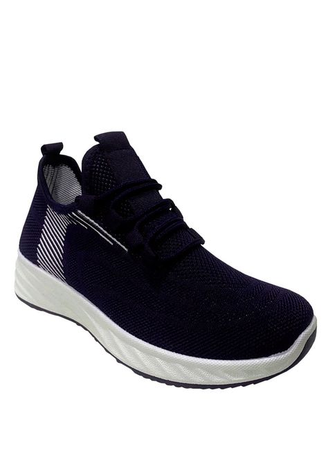 Zapatilla Tela ZAZ54 Azul Marino-1