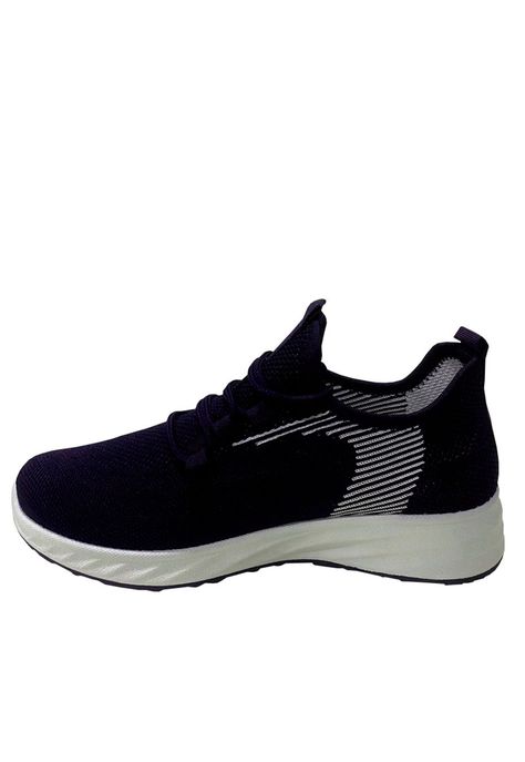 Zapatilla Tela ZAZ54 Azul Marino-4