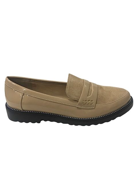 Mocasín Ecocuero ZAW67 Beige-0