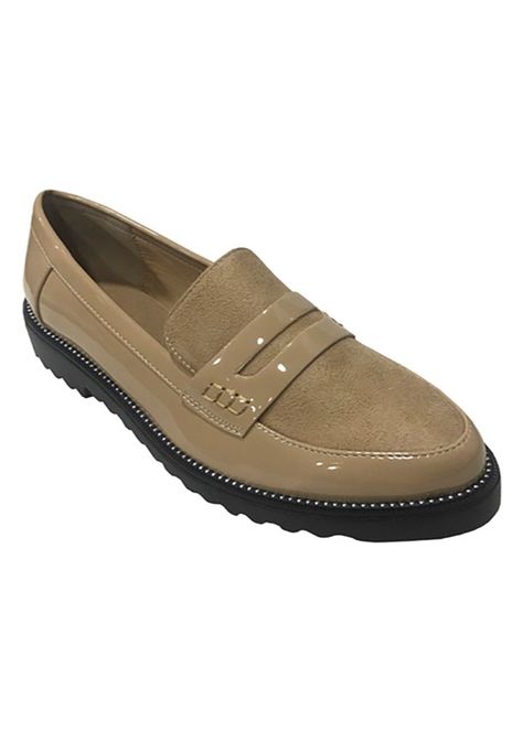 Mocasín Ecocuero ZAW67 Beige-1