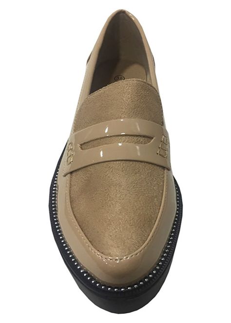 Mocasín Ecocuero ZAW67 Beige-2