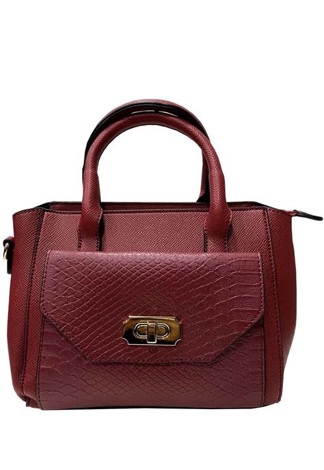 Cartera Cuero Ecológico CRT45 Burdeo-0