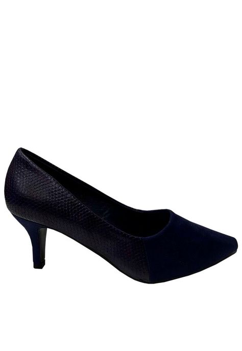 Zapato Reina Ecocuero ZAU30 Navy-0