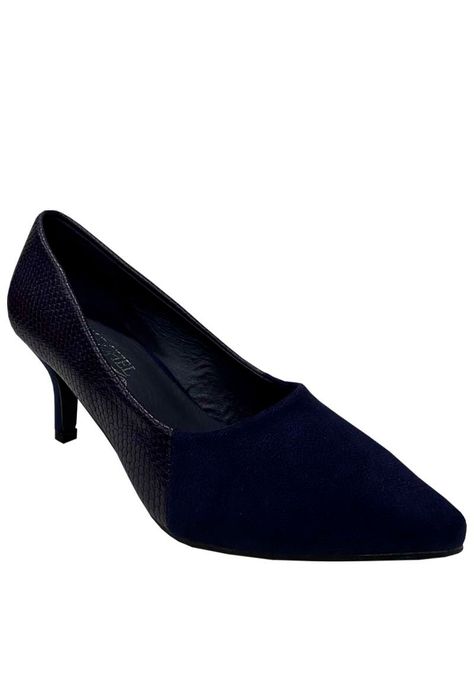 Zapato Reina Ecocuero ZAU30 Navy-1