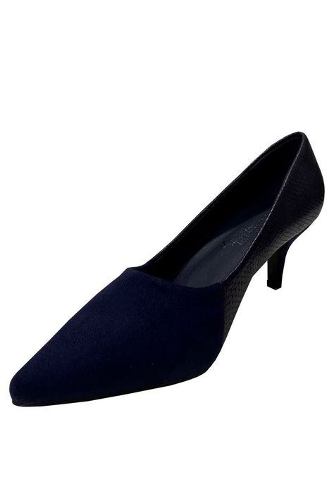 Zapato Reina Ecocuero ZAU30 Navy-3