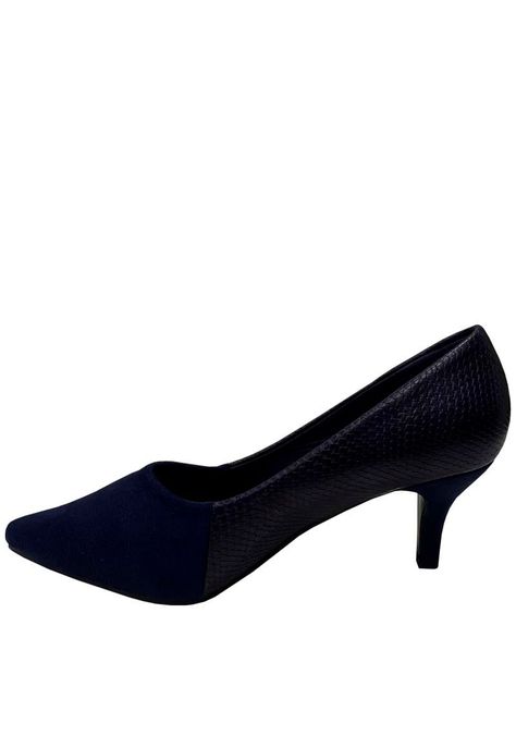 Zapato Reina Ecocuero ZAU30 Navy-4