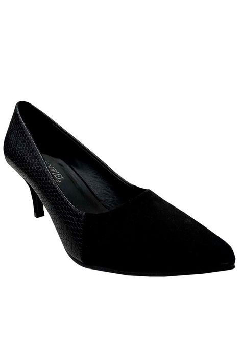 Zapato Reina Ecocuero ZAU30 Negro-1