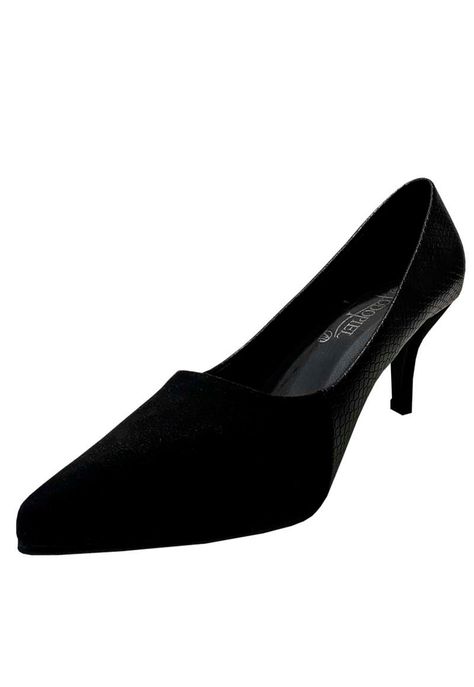 Zapato Reina Ecocuero ZAU30 Negro-3