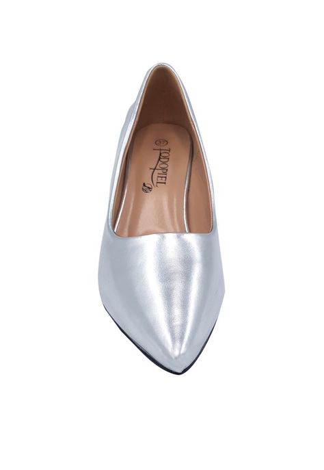 Zapato Reina Ecocuero ZAW42 Plata-2