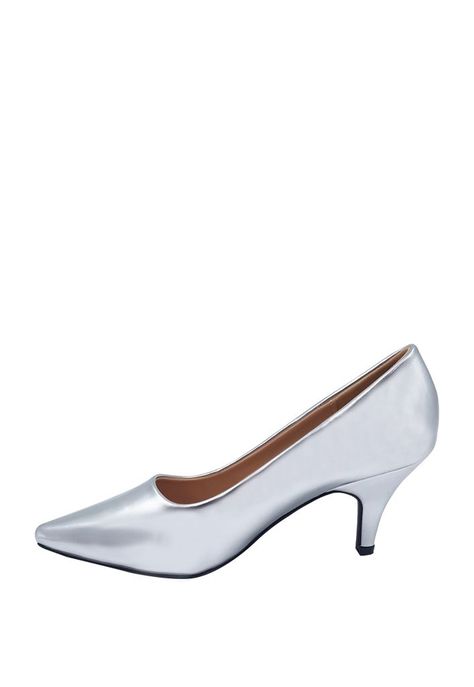 Zapato Reina Ecocuero ZAW42 Plata-4