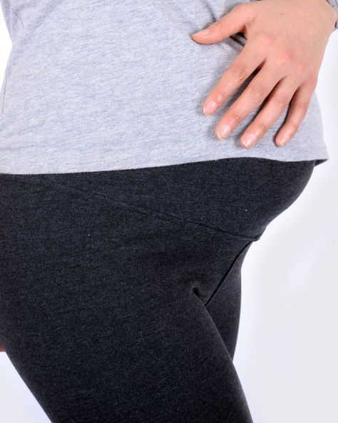 Leggings Vebba Apertura Tobillo Gris Marengo-1