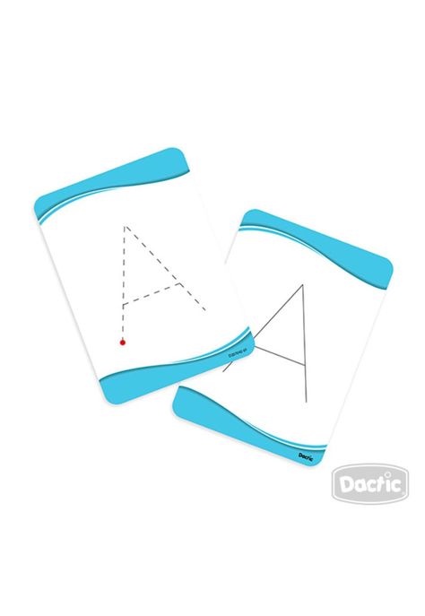 Escribiendo el ABC: Lámina para Aprender la Imprenta-2