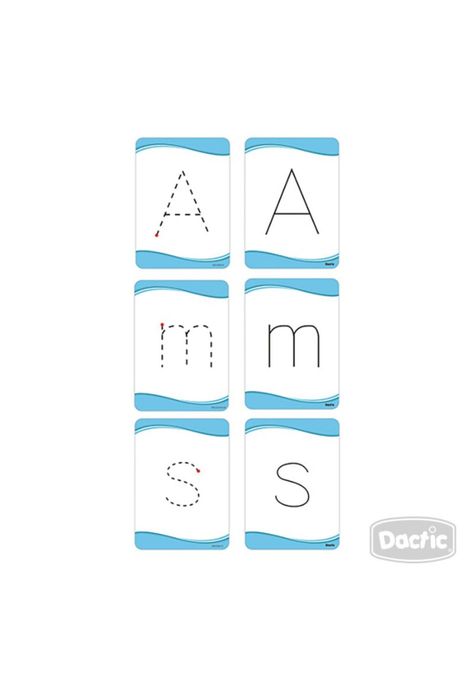 Escribiendo el ABC: Lámina para Aprender la Imprenta-3