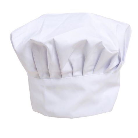 Gorro De Chef O Cocina Blanco Tipo Champiñon Frances-0