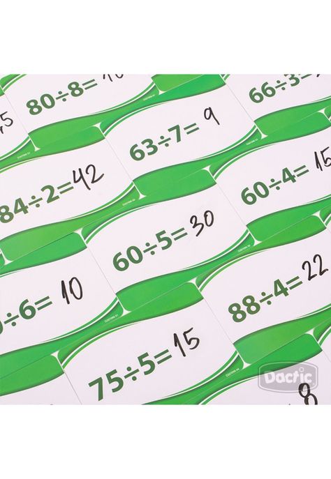 Descubre la División: Láminas Educativas para Matemáticas Fáciles-3