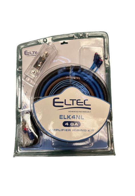 Kit De Cables Instalación Eltec De 4 Gauge Fusible 100Amp-0