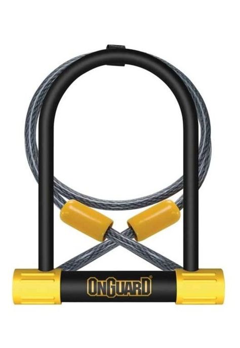 Candado Para Bicicleta On Guard Ulock Bulldog Con Cable-0