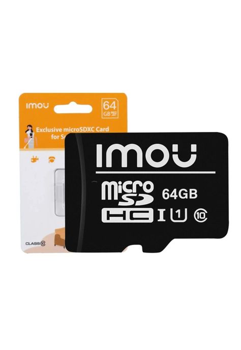 Tarjeta Memoria Micro Sd Imou Vigilancia 64 Gb Clase 10-0