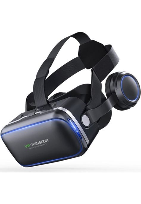 Lentes De Realidad Virtual 3d Gafas Vr Box + Audifonos-0
