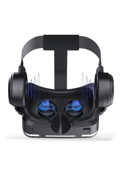 Lentes De Realidad Virtual 3d Gafas Vr Box + Audifonos-1