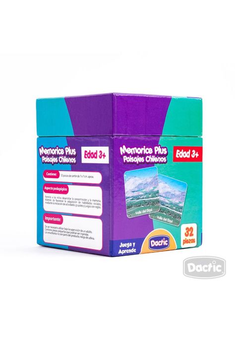 Memorice Plus: Paisajes de Chile - Conociendo la Geografía-0