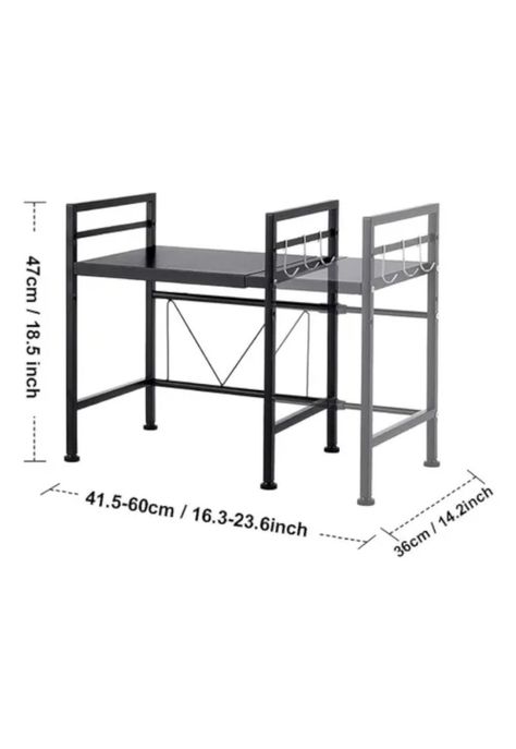 Estante Repisa Extensible Horno Microondas Organizador-0