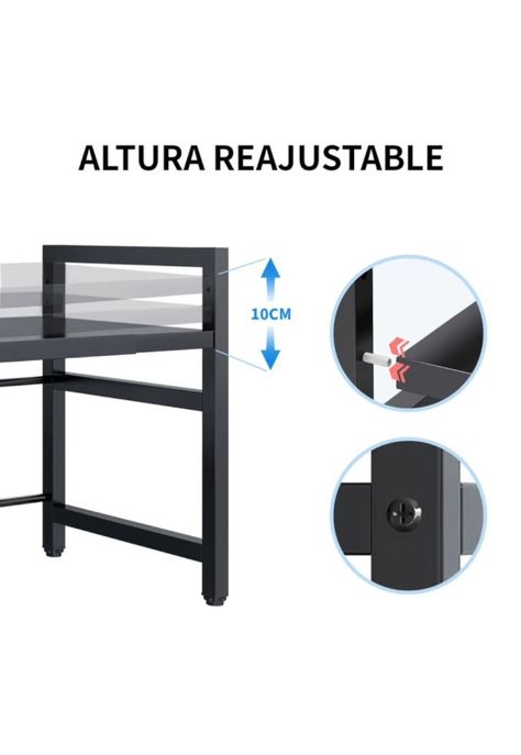 Estante Repisa Extensible Horno Microondas Organizador-3