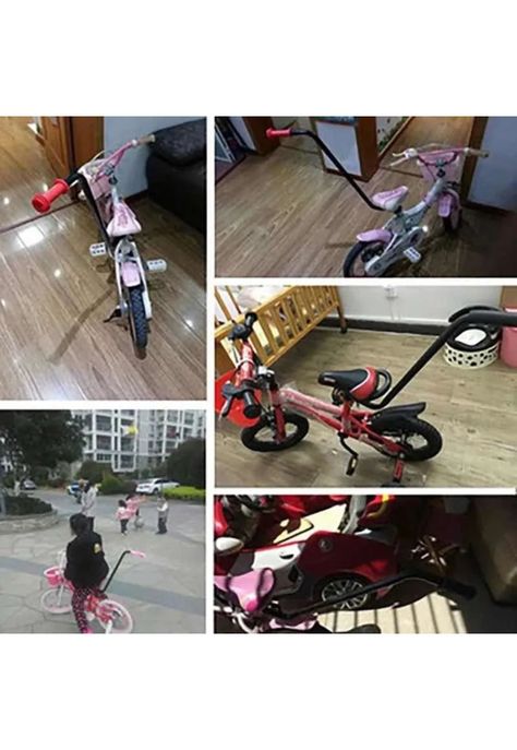 Barra De Aprendizaje Bicicleta Niños Adaptable-4