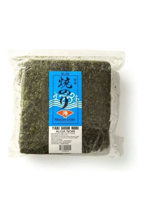 Alga Nori Blue Sushi Pack 200 Laminas | Producto Original-0