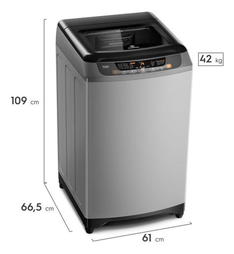 Lavadora Carga Superior Mademsa 20 Kg Szg Silver-4