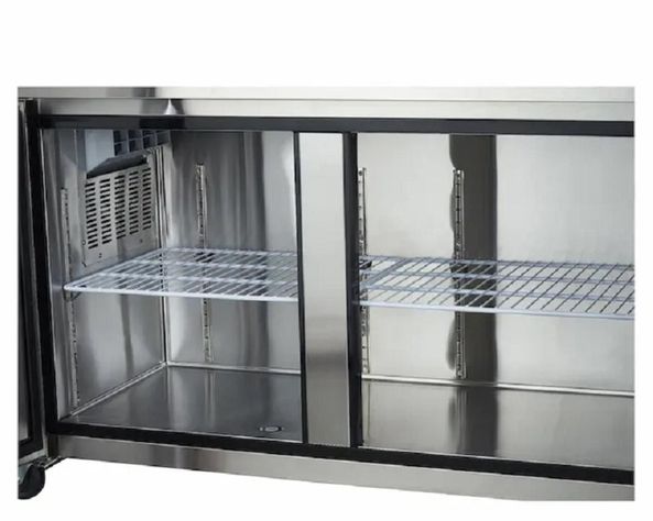 Mesón Refrigerado 2 Ptas Acero Inox. Vmr2Ps-260 Ventus-2