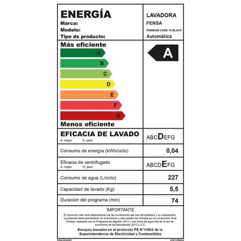 Lavadora Automática Fensa 18Kg Premium Care Black-5