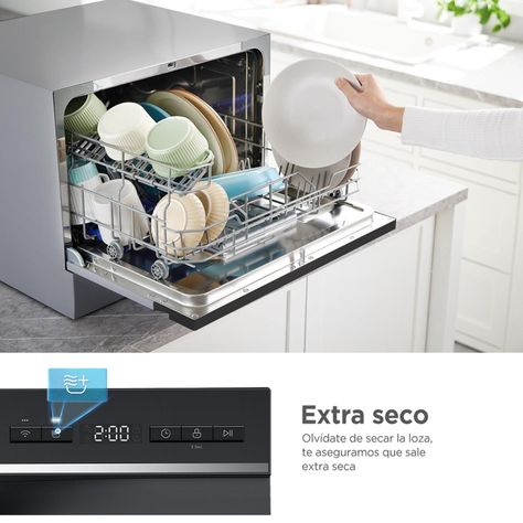 Lavavajilla 6 Cubiertos Mdwtf0602Ms Midea-3