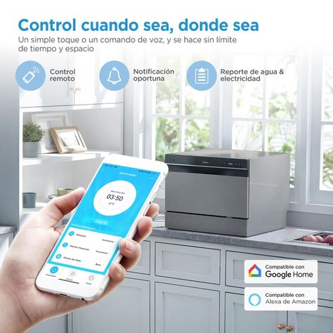 Lavavajilla 6 Cubiertos Mdwtf0602Ms Midea-4