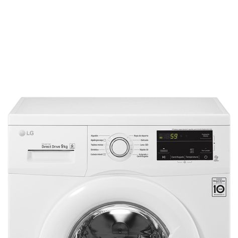 Lavadora Automática LG Frontal 9 Kg Wm9We6.Abwpe-7