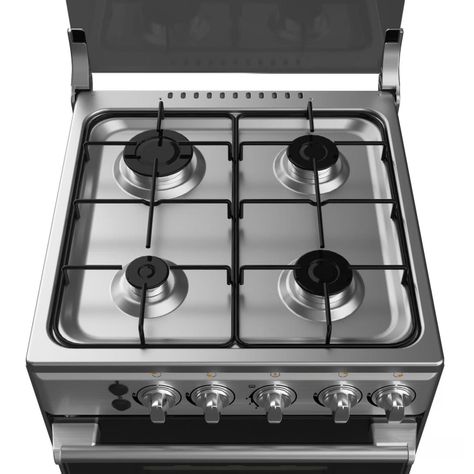 Cocina A Gas 4 Quemadores Mcg-4Qsg20Ns Midea-1