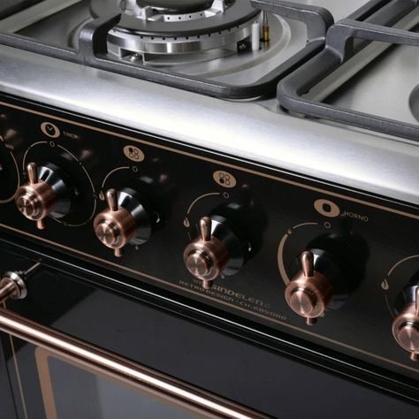 Cocina A Gas Retro Sindelen Ch-6850rd 4 Quemadores-2