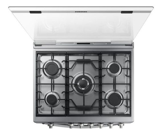 Cocina Gas Samsung 5 Quemadores Nx52a7422cszs-2