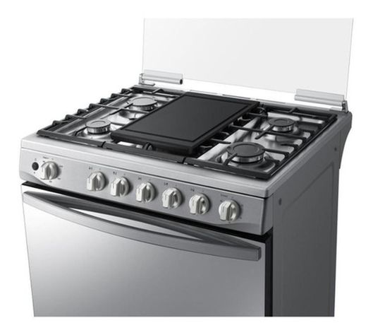 Cocina Gas Samsung 5 Quemadores Nx52a7422cszs-3