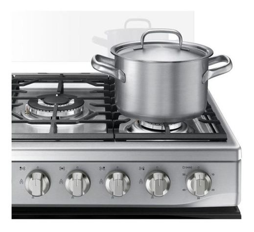 Cocina Gas Samsung 5 Quemadores Nx52a7422cszs-4