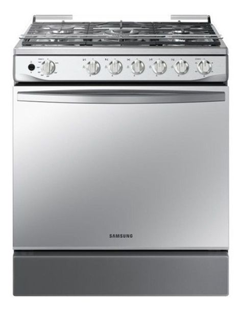 Cocina Gas Samsung 5 Quemadores Nx52a7422cszs-1