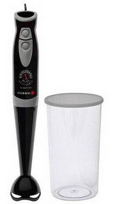 Batidora Mini Pimer 450w 2vel Bm-450 Negra - Sindelen-0